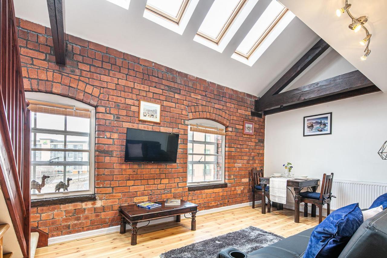 Beautiful 1-Bed Apartment In Grade Listed Warehouse - Victoria Quays, Sheffield City Centre, Free Parking, Pet Friendly, Netflix Kültér fotó